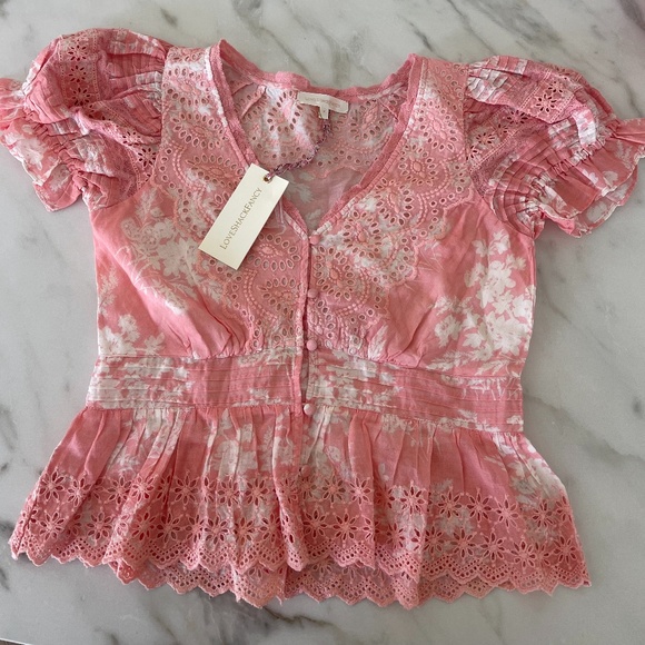 Love Shack Fancy Tops - Love Shack Fancy Blouse